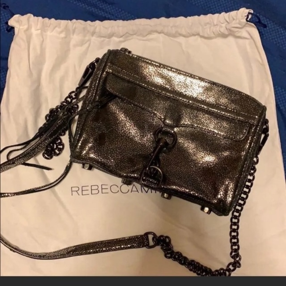 Rebecca Minkoff metallic crossbody